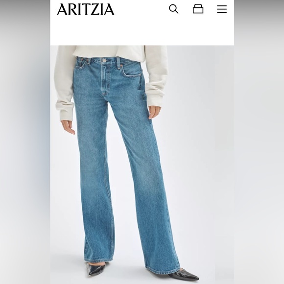 Size 24 Denim Forum Marianne Flare Jeans - Picture 1 of 4